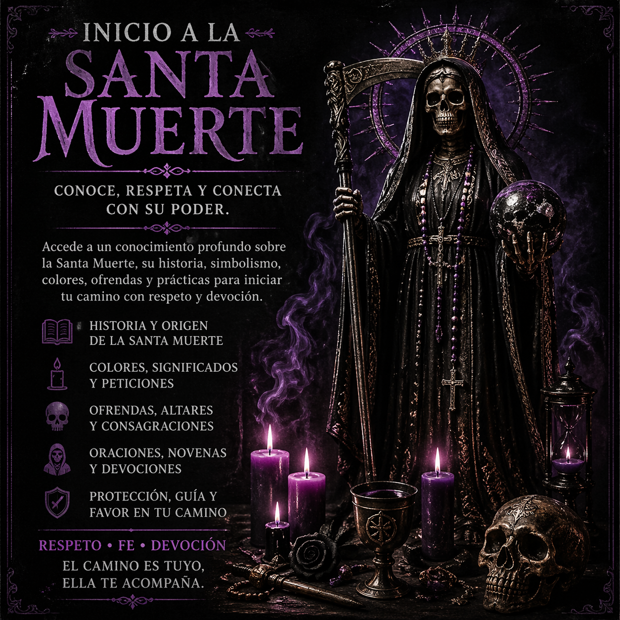 🖤 INICIACIÓN A LA SANTA MUERTE 🖤