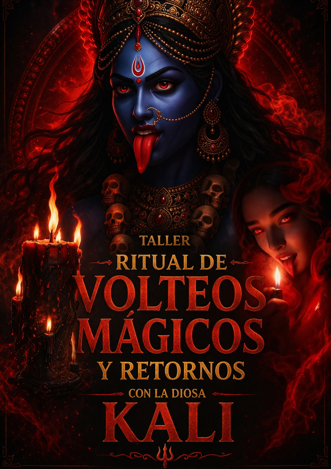 Taller  Ritual De Volteos Magicos y Retornos con la Diosa Kali
