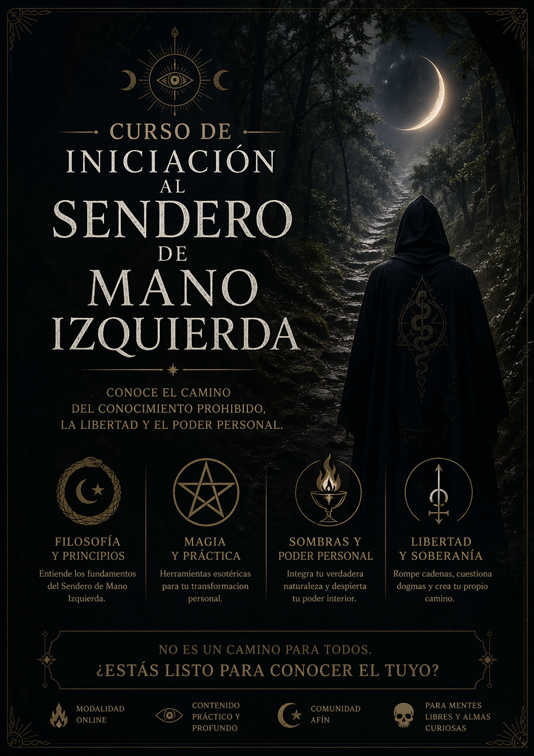 🔥 Iniciación al Sendero de la Mano Izquierda 🔥